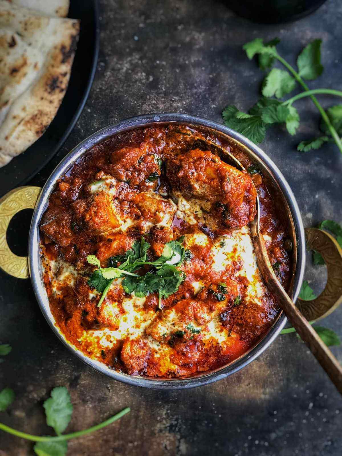 Kip Saté op de grill